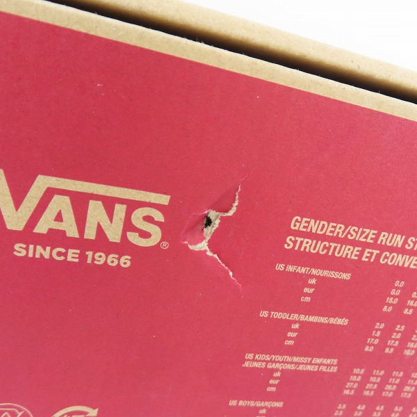 実際に弊社で買取させて頂いたVANS/バンズ AUTHENTIC STACKFORM/厚底ソールスニーカーVN0A5KXXBMX/30の画像 7枚目