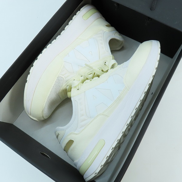 実際に弊社で買取させて頂いたARMANI EXCHANGE/アルマーニエクスチェンジ スニーカー XUX090/US8の画像 8枚目