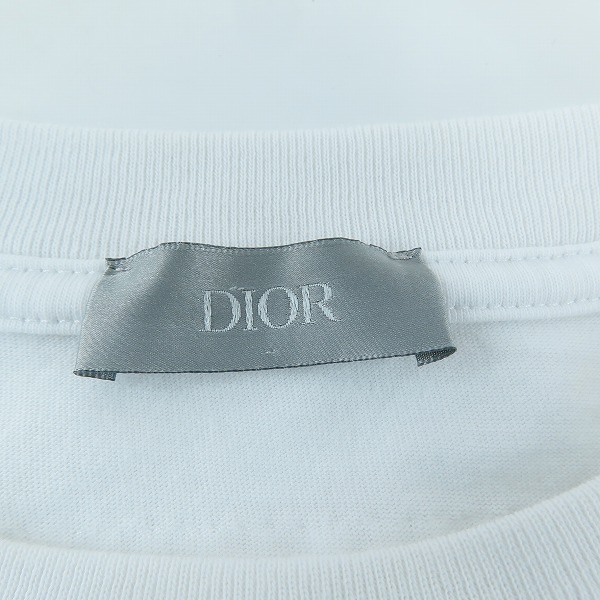 実際に弊社で買取させて頂いたChristian Dior/クリスチャンディオール ロゴ刺繍 Tシャツ 393J696E0847/Lの画像 2枚目