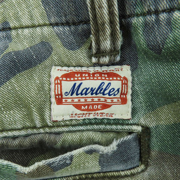 実際に弊社で買取させて頂いたmarbles/マーブルズ カモフ柄/迷彩 カーゴハーフパンツ/ショーツ MPT-S14SP02/Sの画像 6枚目