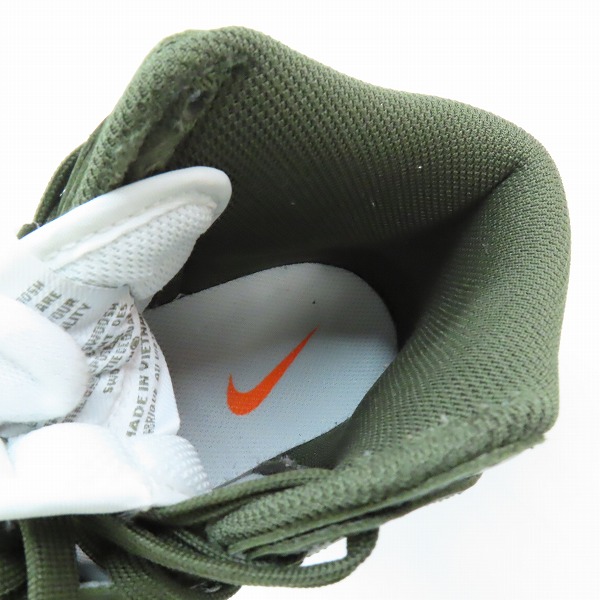 実際に弊社で買取させて頂いたNIKE/ナイキ DUNK LOW RETRO/ダンクハイ レトロ チャンピオンシップ カーキ/ホワイト DD1399-107/25.5の画像 4枚目