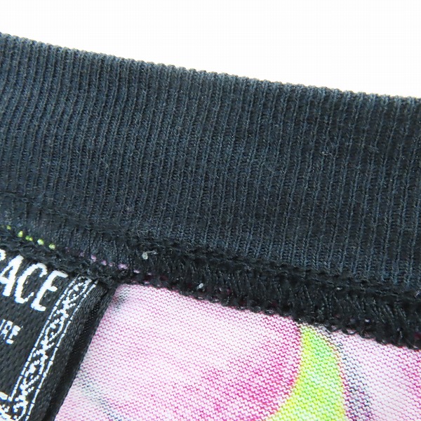 実際に弊社で買取させて頂いたVERSACE JEANS COUTURE/ヴェルサーチ ジーンズ クチュール 半袖 総柄 Tシャツ/Mの画像 5枚目