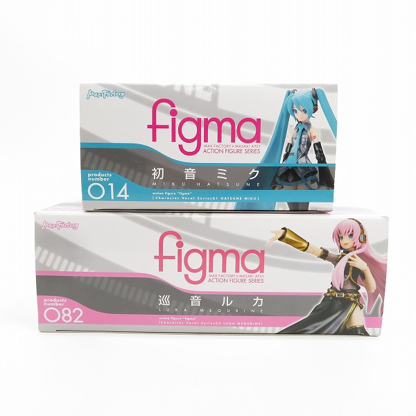 実際に弊社で買取させて頂いたMaxFactory/マックスファクトリー キャラクター・ボーカル・シリーズ figma 014 初音ミク /  figma 082 巡音ルカ  2点セットの画像 7枚目