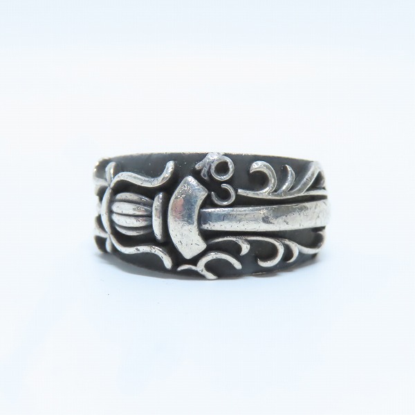 実際に弊社で買取させて頂いたA&G/エーアンドジー ダガー リング/22号の画像 1枚目