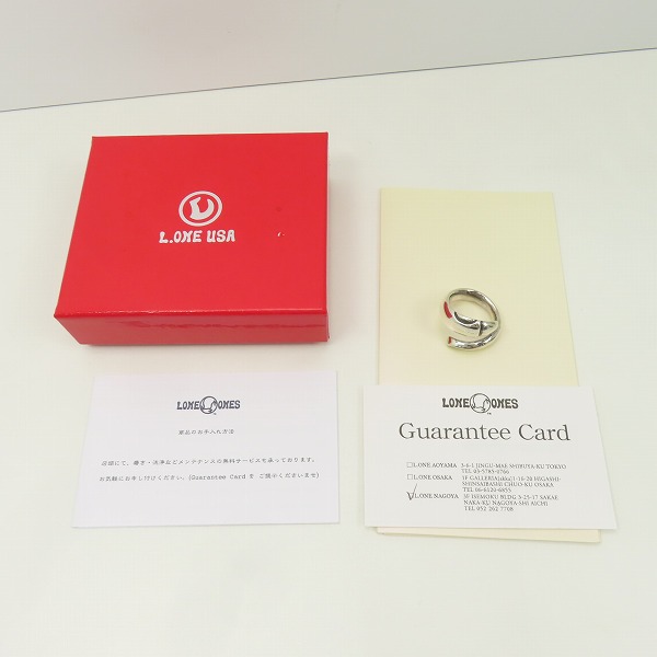 実際に弊社で買取させて頂いた【ギャラ付】LONE ONES/ロンワンズ Sparrow Ring/スパロウリング/19.5-21号の画像 9枚目
