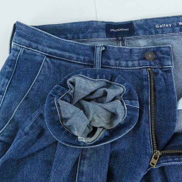 実際に弊社で買取させて頂いたDESCENDANT/ディセンダント Gallery Wide デニムパンツ/3の画像 2枚目