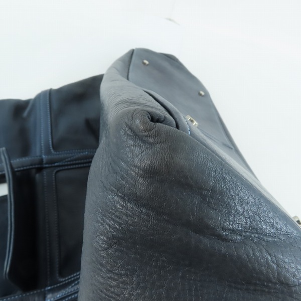 実際に弊社で買取させて頂いたaniary/アニアリ レザー フラップ トートバッグの画像 7枚目