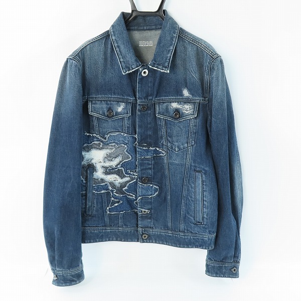 実際に弊社で買取させて頂いたDIESEL BLACK GOLD/ディーゼル ブラックゴールド デニムジャケット JARTEMBRY/48