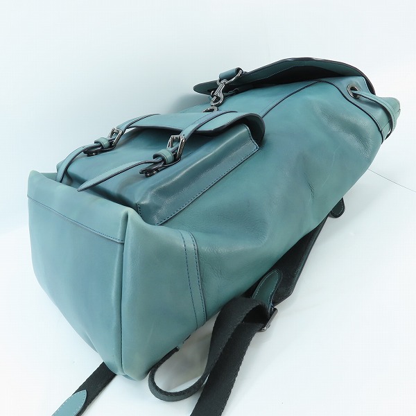 実際に弊社で買取させて頂いたCOACH/コーチ BLEECKER/ブリーカー レザー バッグパック/リュック 54940の画像 2枚目