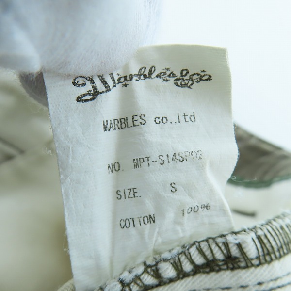 実際に弊社で買取させて頂いたmarbles/マーブルズ カモフ柄/迷彩 カーゴハーフパンツ/ショーツ MPT-S14SP02/Sの画像 4枚目