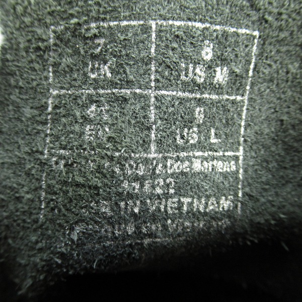 実際に弊社で買取させて頂いたDr.Martens/ドクターマーチン 8EYE/8ホール ブーツ 11822/UK7の画像 5枚目