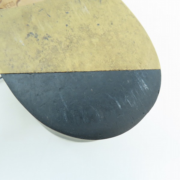 実際に弊社で買取させて頂いたHIROMU TAKAHARA/ヒロムタカハラ 型押し/ハラコ切り替えシューズ 69410035/42の画像 7枚目