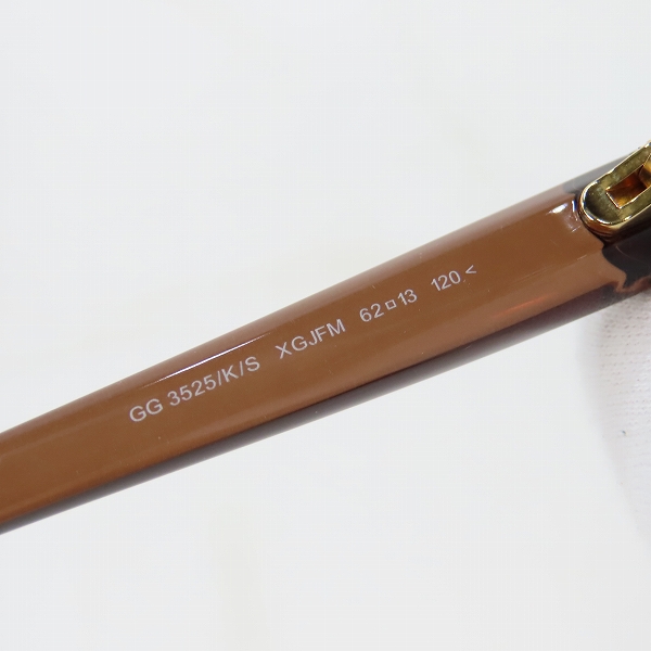 実際に弊社で買取させて頂いたGUCCI/グッチ サングラス GG3525/K/Sの画像 4枚目