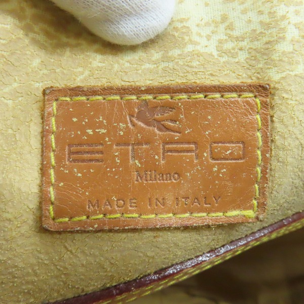 実際に弊社で買取させて頂いたETRO/エトロ ペイズリー柄 トートバッグの画像 4枚目