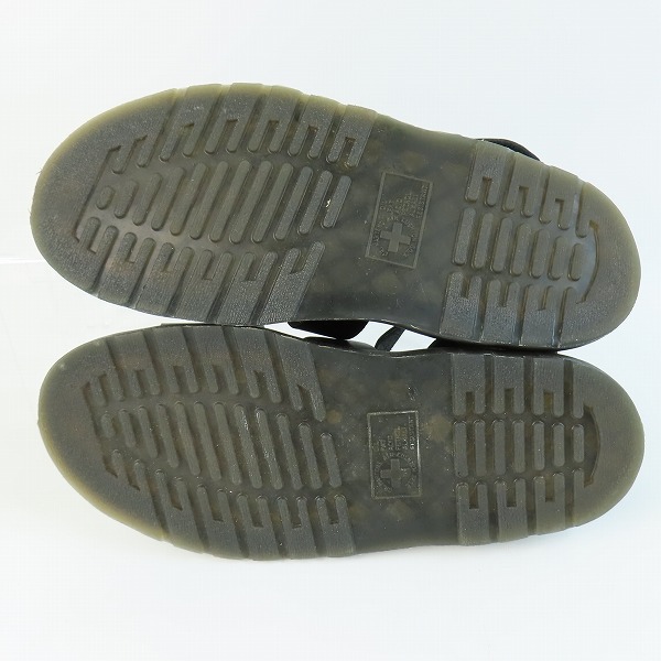 実際に弊社で買取させて頂いたDr.Martens /ドクターマーチン GRYPHON STRAP SANDAL/グリフォン レザーストラップサンダル 15695001/UK8の画像 2枚目