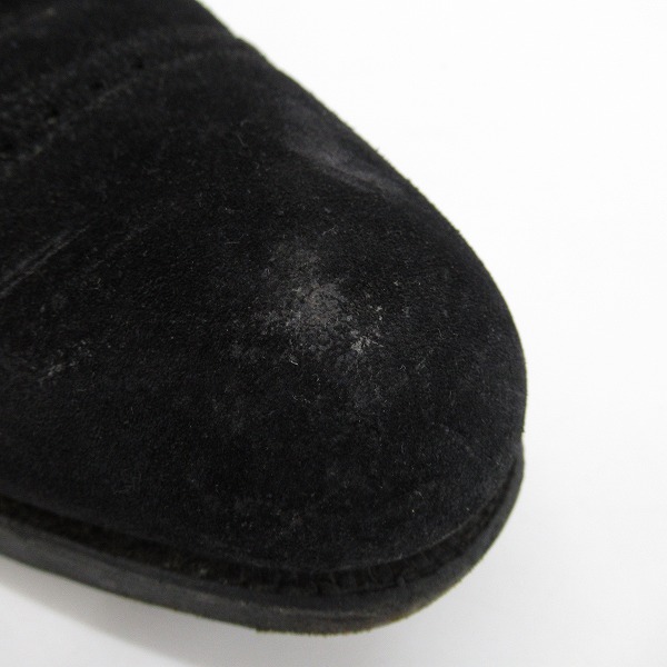 実際に弊社で買取させて頂いたCROCKETT & JONES/クロケット＆ジョーンズ スエード レザー シューズ S110-22X/9Dの画像 6枚目