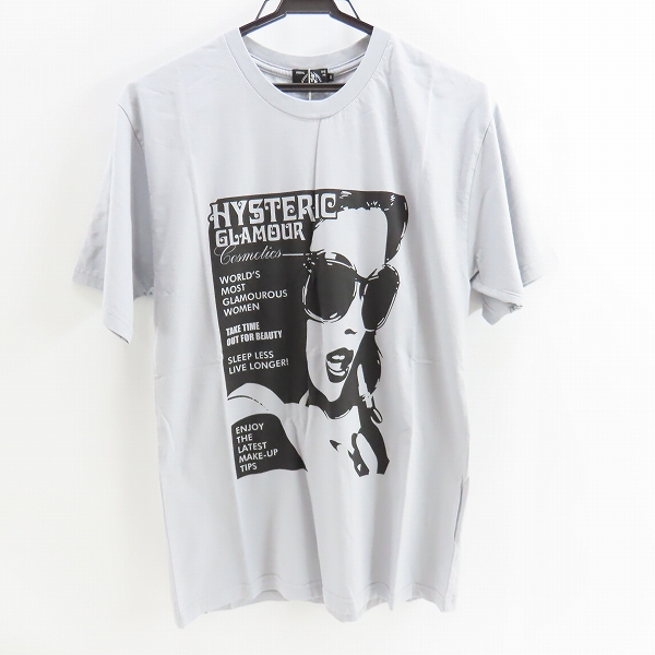 実際に弊社で買取させて頂いた【未使用】HYSTERIC GLAMOUR/ヒステリックグラマー HYS COSMETICS Tシャツ 02211CT31/S