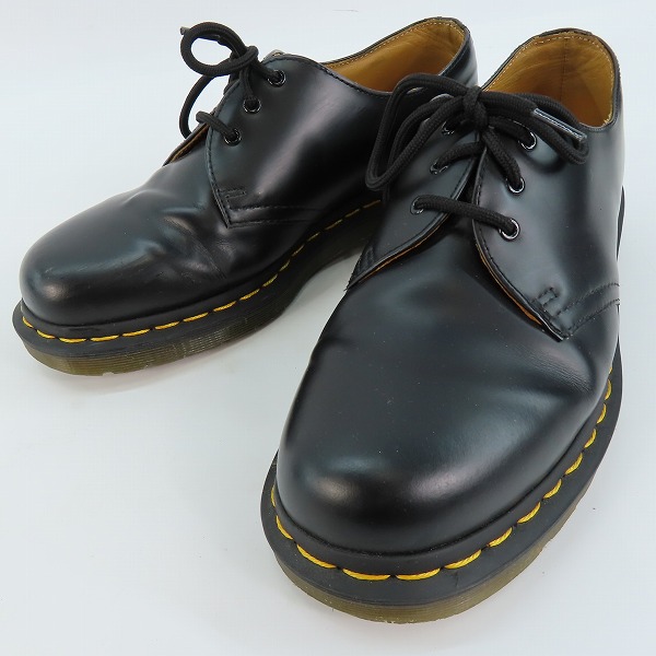 実際に弊社で買取させて頂いたDr.Martens/ドクターマーチン SMOOTH/スムースレザー 3EYE SHOE/3ホールブーツ/シューズ ブラック 146159/UK7