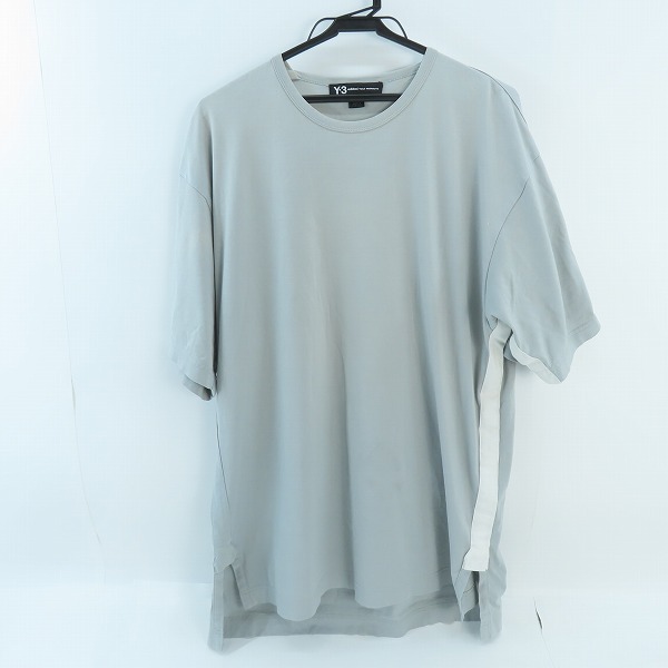 実際に弊社で買取させて頂いたY-3/ワイスリー ヨウジヤマモト×アディダス サイドテープ 半袖Tシャツ S