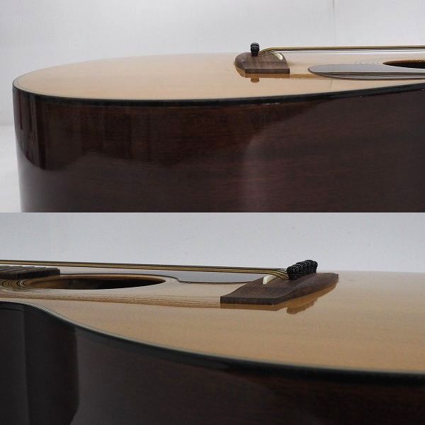 実際に弊社で買取させて頂いた★【難有り】YAMAHA/ヤマハ FG-130 アコースティックギター/アコギ ギグケース付の画像 7枚目