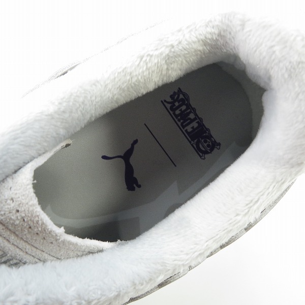 実際に弊社で買取させて頂いた【未使用】ONE PIECE×PUMA/ワンピース×プーマ Suede 3/スエード スニーカー 396524-01/28の画像 4枚目