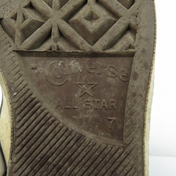 実際に弊社で買取させて頂いたCONVERSE/コンバース 80s ALL STAR/オールスター ハイカット ブラック/7の画像 5枚目