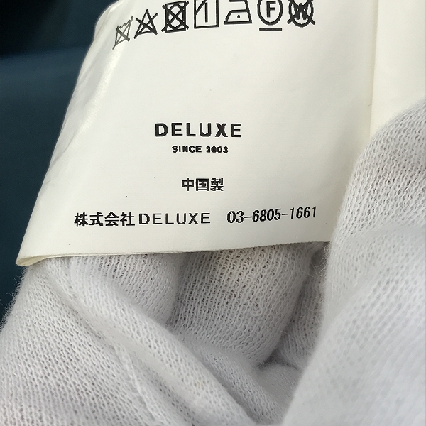 実際に弊社で買取させて頂いたDELUXE/デラックス ボア アウター ジャケット 21AD5286/Lの画像 4枚目