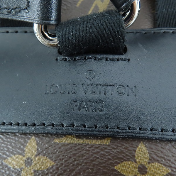 実際に弊社で買取させて頂いたLOUIS VUITTON/ルイヴィトン モノグラム マカサー クリストファー リュックサック/バックパック M43735の画像 5枚目