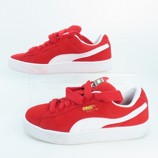 実際に弊社で買取させて頂いたPUMA/プーマ ローカットスニーカー SUEDE XL FOR ALL TIME RED/PUMA WHITE 395205-03/27.5の画像 3枚目