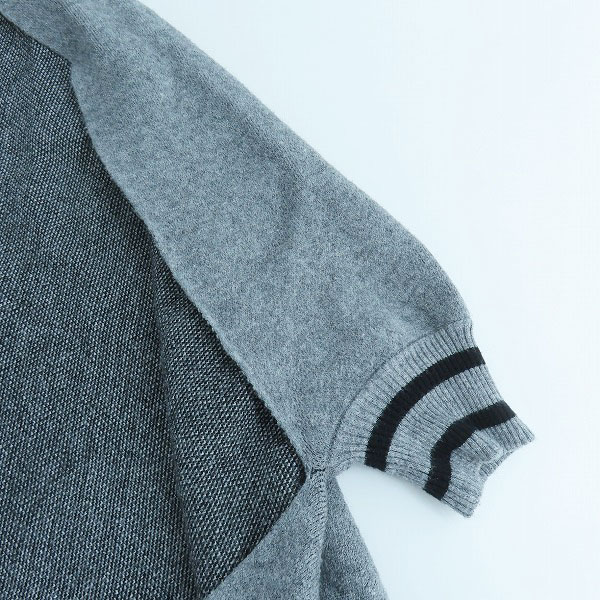 実際に弊社で買取させて頂いたHYSTERIC GLAMOUR/ヒステリックグラマー VIXEN GIRLジャガード ショールカーディガン 01203ND03 Fの画像 5枚目