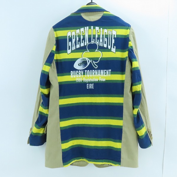 実際に弊社で買取させて頂いたD&G/ディーアンドジー DOLCE&GABBANA/ドルチェ&ガッバーナ 切替テーラードジャケット/32/46