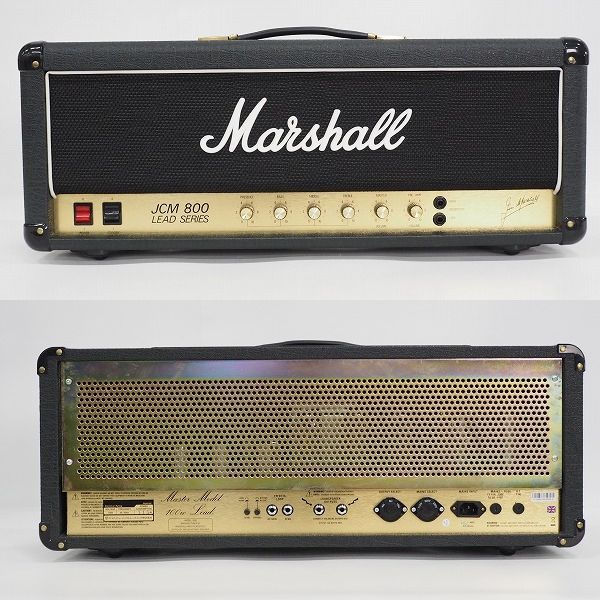 実際に弊社で買取させて頂いた★Marshall/マーシャル JCM800 2203 100W ギター用チューブ/真空管 ヘッドアンプ【動作確認済】の画像 1枚目