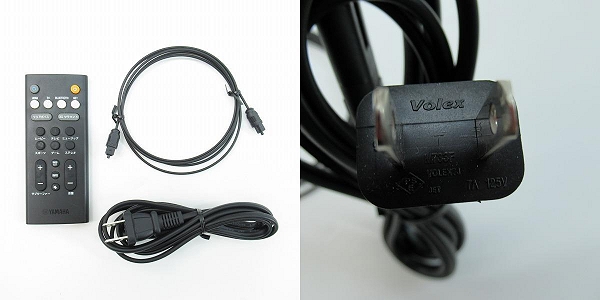 実際に弊社で買取させて頂いた★YAMAHA/ヤマハ フロントサウンドシステム ホームシアター  サウンドバー YAS-109【簡易動作確認済】の画像 9枚目