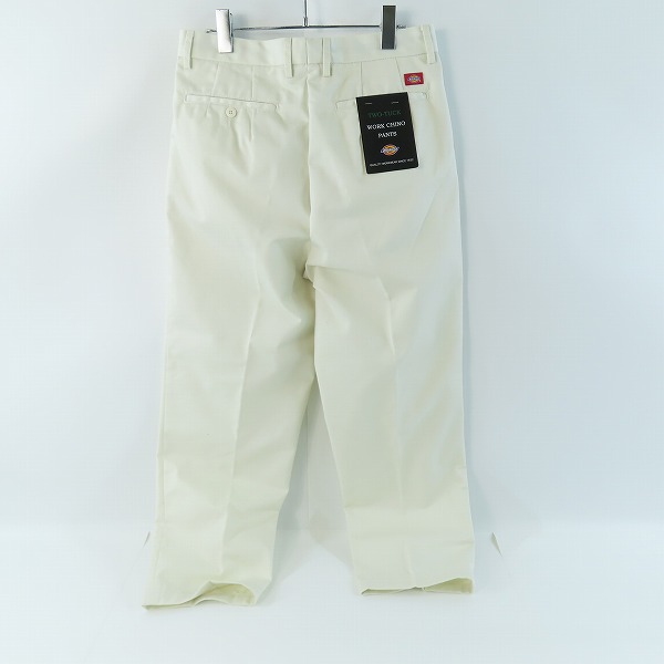 実際に弊社で買取させて頂いた【未使用】Dickies/ディッキーズ ツータックチノパンツ 2878-2311/30inchの画像 1枚目