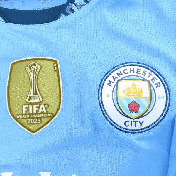 実際に弊社で買取させて頂いたPUMA/プーマ FIFA WORLD CHAMPIONS 2023 Manchester City/マンチェスターシティ FODEN 47 ユニフォーム/Mの画像 6枚目