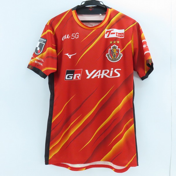 実際に弊社で買取させて頂いたMIZUNO/ミズノ 名古屋グランパス 2021  ホーム 半袖レプリカユニフォーム #8 柿谷曜一朗 P2JA1Y0801 Lの画像 0枚目