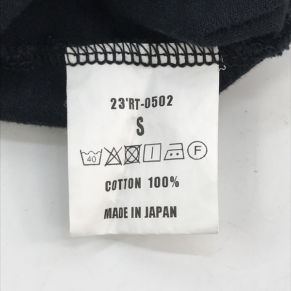 実際に弊社で買取させて頂いたRATS/ラッツ SOLIDARITY TEE/バックビッグプリント半袖Tシャツ 23'RT-0502/Sの画像 3枚目