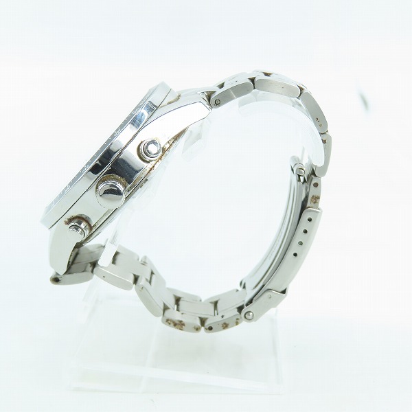 実際に弊社で買取させて頂いたELGIN/エルジン ソーラー クロノグラフ アナログ腕時計 FK-1412S-BPの画像 1枚目