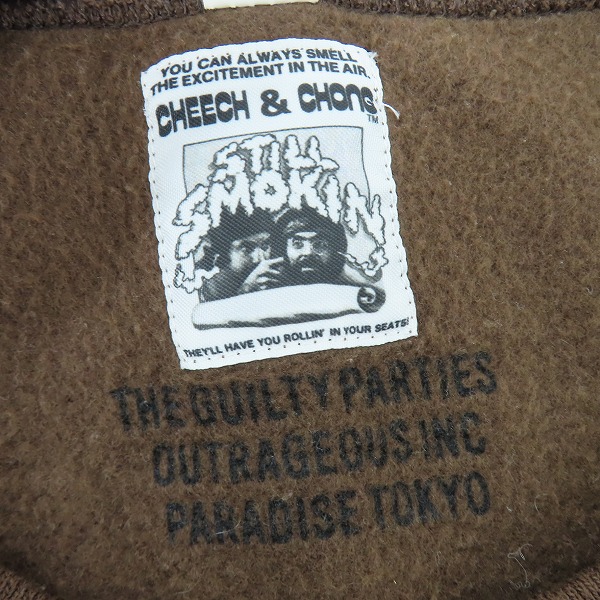 実際に弊社で買取させて頂いたWACKO MARIA/ワコマリア GUILTY PARTIES 天国東京 STILL SMOKIN クルーネックスウェット XLの画像 2枚目