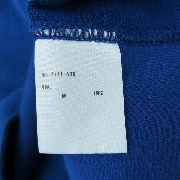 実際に弊社で買取させて頂いたLAD MUSICIAN/ラッドミュージシャン 21SS クルーネック プルオーバースウェット 2121-608/46の画像 3枚目