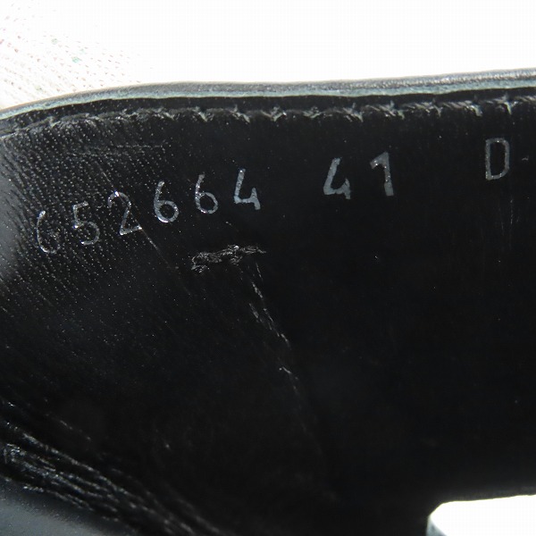 実際に弊社で買取させて頂いたAlexander McQueen/アレキサンダーマックイーン ハイブリッド ラバー＆レザー バックル プラットフォーム サンダル  652664/41の画像 5枚目