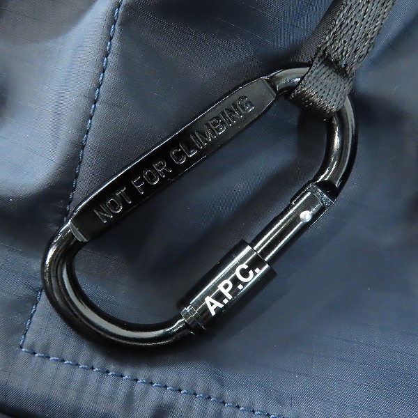 実際に弊社で買取させて頂いたA.P.C./アーペーセー ナイロン リュックサック/バックパックの画像 4枚目
