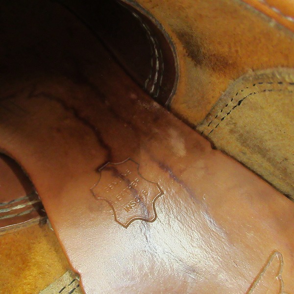 実際に弊社で買取させて頂いたREDWING/レッドウィング WORK OXFORD アイリッシュセッター 犬タグ復刻 9895/8Dの画像 7枚目