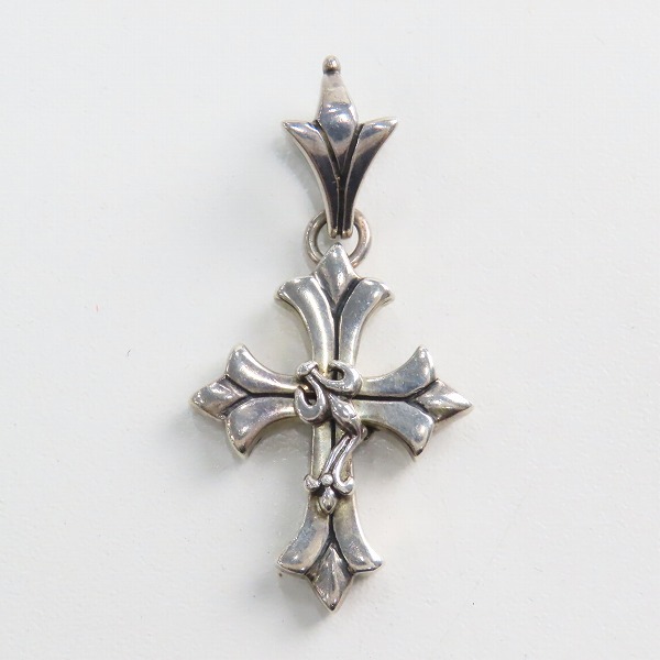 実際に弊社で買取させて頂いたROYAL ORDER/ロイヤルオーダー クロス/リリー モチーフ ペンダント トップの画像 1枚目