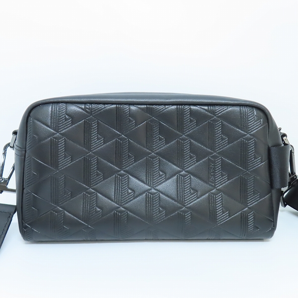 実際に弊社で買取させて頂いたLACOSTE/ラコステ  レザーモノグラムプリントショルダーポーチ/バッグ NH4398MRの画像 1枚目