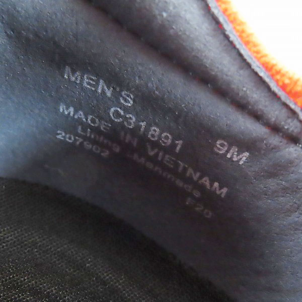 実際に弊社で買取させて頂いたCOLE HAAN/コールハーン ZEROGRAND ローカットスニーカー C31891/9Mの画像 5枚目