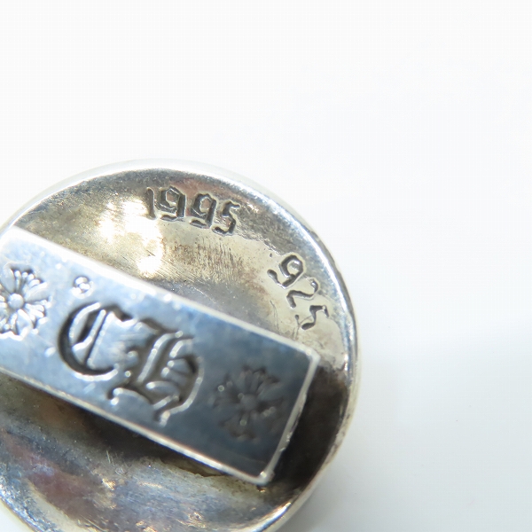 実際に弊社で買取させて頂いた(1)CHROME HEARTS/クロムハーツ クロスボール コンチョの画像 3枚目