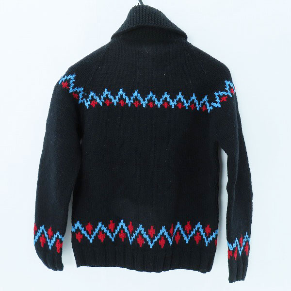 実際に弊社で買取させて頂いた【未使用】HYSTERIC GLAMOUR×PLAYBOY/ヒステリックグラマー×プレイボーイ ジップカウチンニット 1243ND01/Sの画像 1枚目