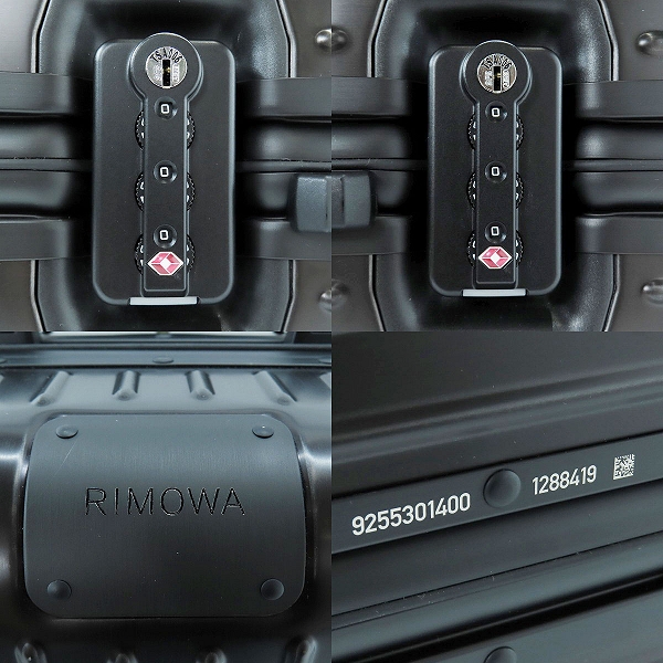 実際に弊社で買取させて頂いたRIMOWA/リモワ ORIGINAL CABIN オリジナル キャビン 4輪 キャリーケース 925.53/35Lの画像 4枚目
