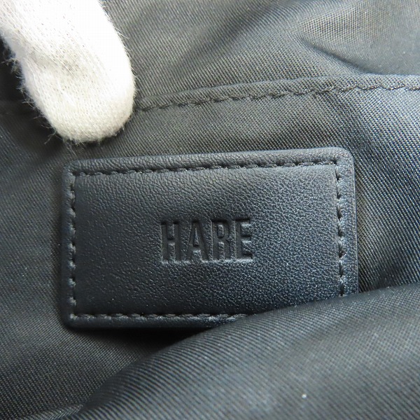 実際に弊社で買取させて頂いたHARE/ハレ レザー ショルダーバッグ/ハンドバッグの画像 4枚目